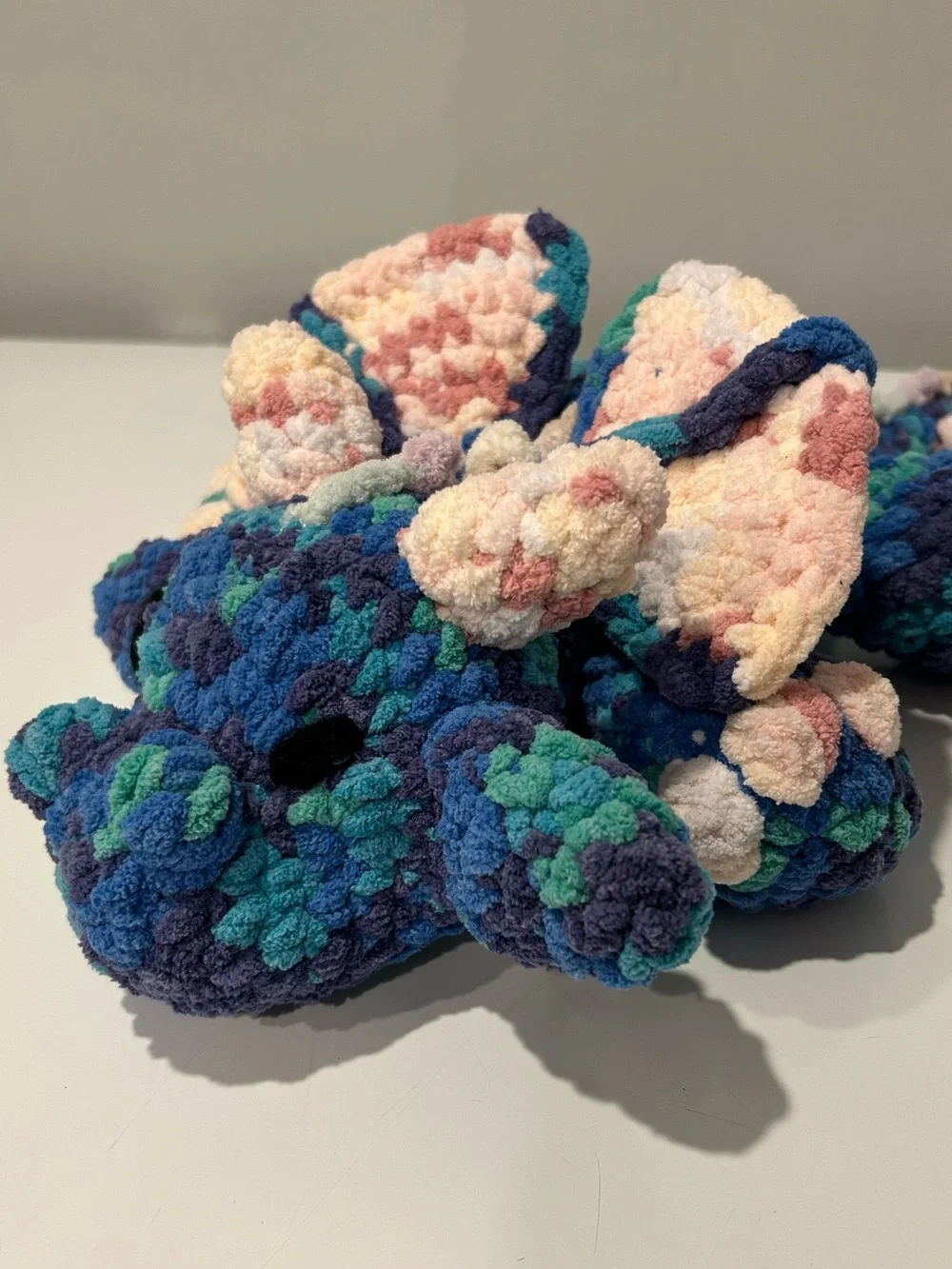 Handmade Crocheted Dragon